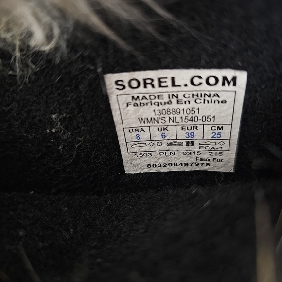 SOREL WOMEN'S JOAN OF ARCTIC™ BOOT in Quarry Black - Size 8 - Picture 8 of 13